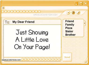 Blinkie Friend Showing Love