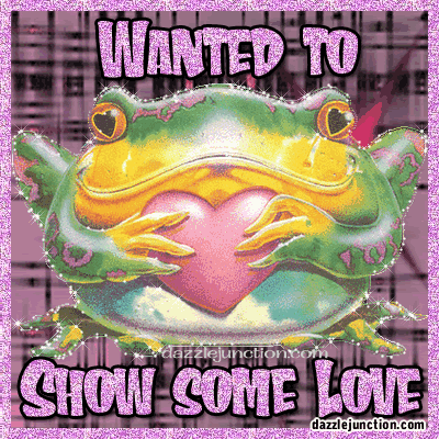 Frog Showing Love