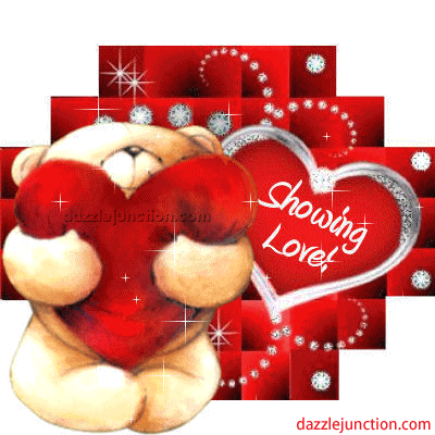 Showing Love Bear