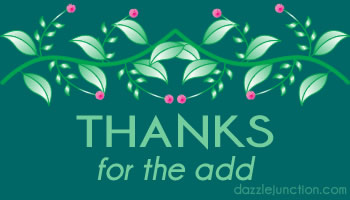 Floral Thanks Add