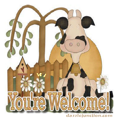 Youre Welcome Cow Dj