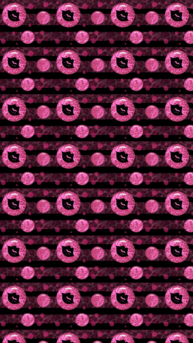 Leopard Kisses iPhone Wallpaper