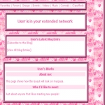 Cute Animated Girly Hearts