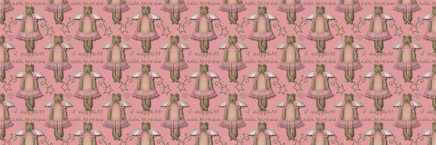 Support Bear Pink Twitter Header